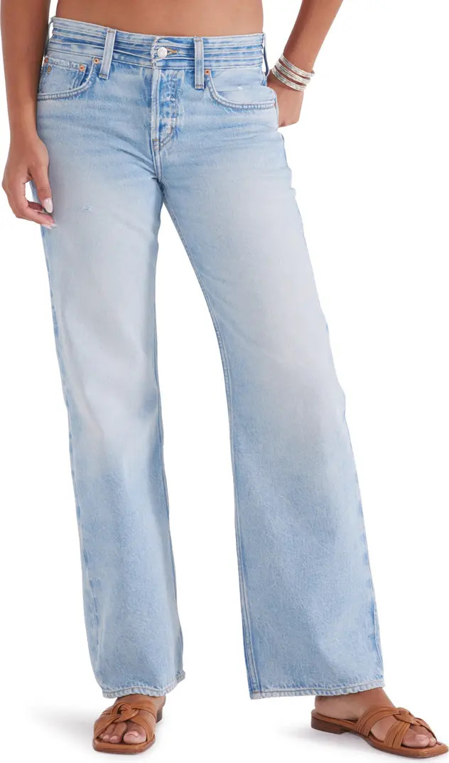 ÉTICA Bianca Banded High Waist Bootcut Jeans | Nordstrom | Nordstrom