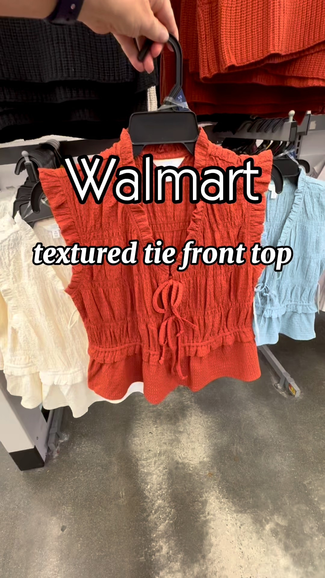 Time and Tru Textured Tie Front Top

#LTKFindsUnder50 #LTKStyleTip