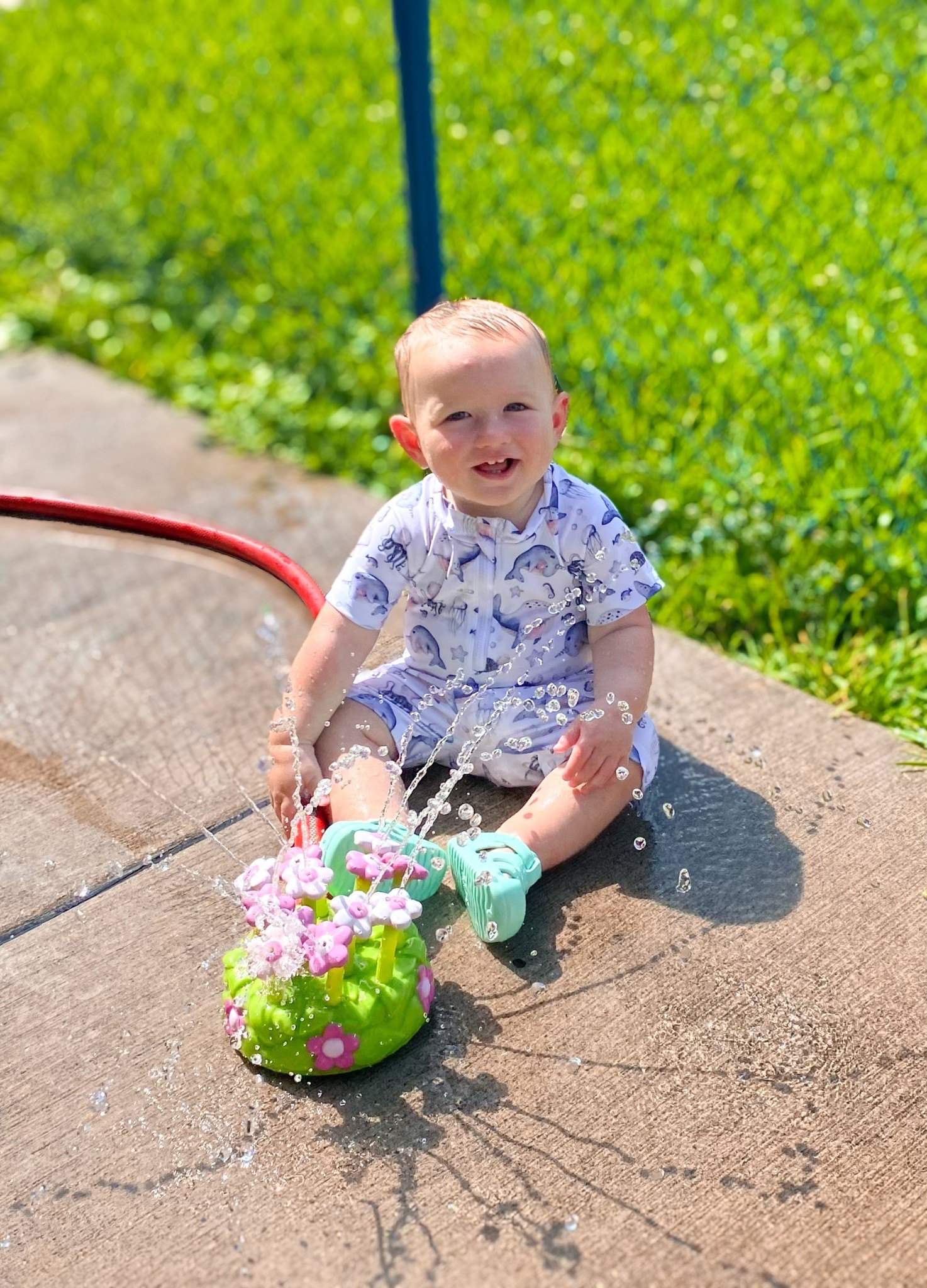 Summer fun with my 12 month old! We love the ten littles shoes for water fun! 

#LTKBaby #LTKSummerEdit #LTKFamily