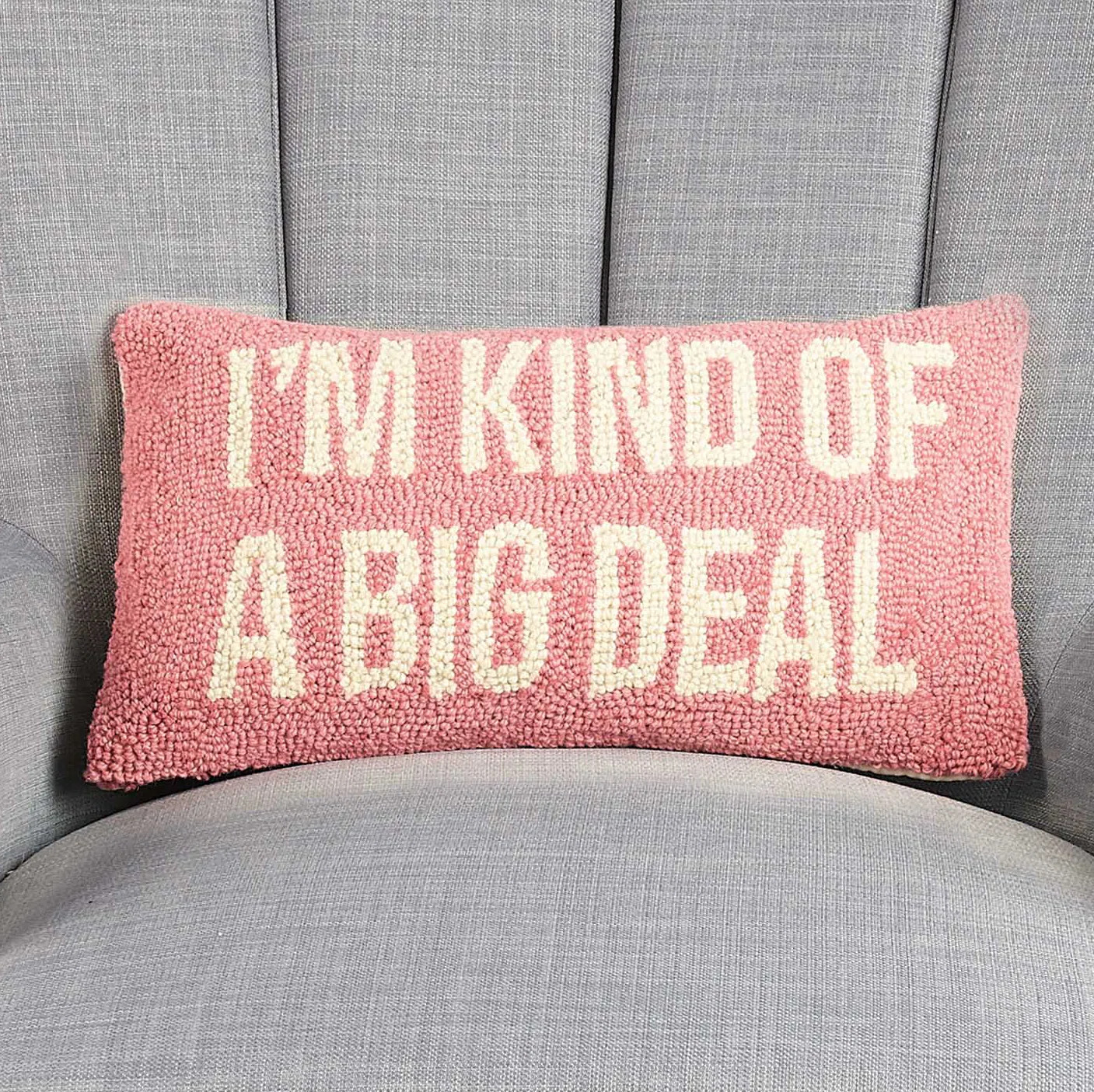 Im Kind of a Big Deal Cotton Lumbar Pillow | Wayfair North America