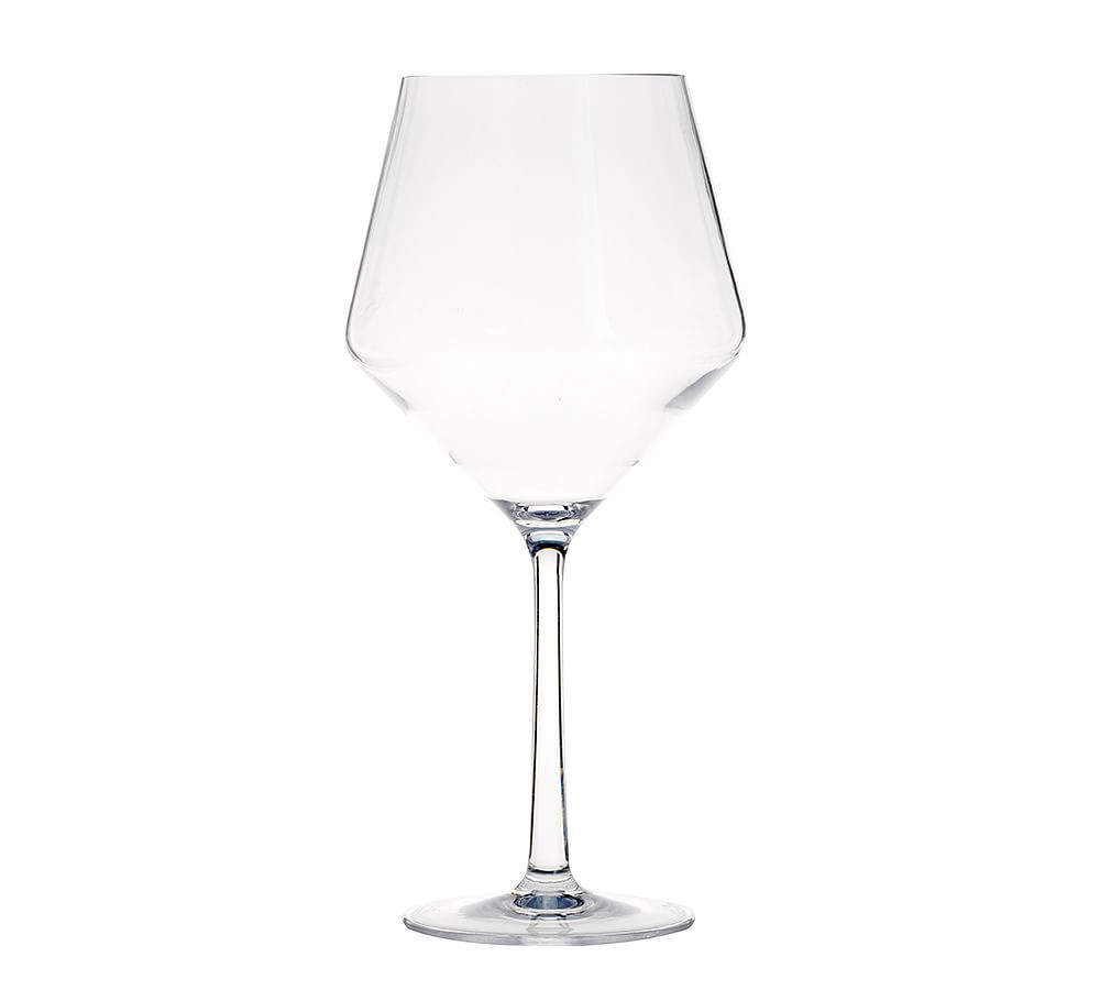 Happy Hour Acrylic Wine Glasses | Pottery Barn (US)