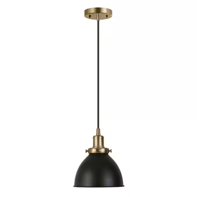 Hailey Home Madison Blackened Bronze Traditional Dome LED Pendant Light Lowes.com | Lowe's