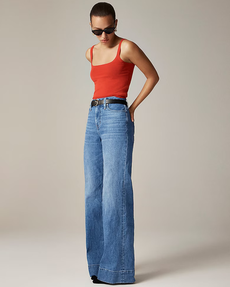Curvy denim trouser in 1996 semi-stretch | J. Crew US