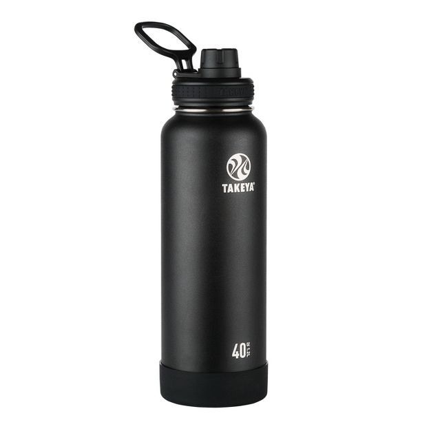 Takeya 40oz Actives Insulated Stainless Steel Water Bottle with Spout Lid | Target