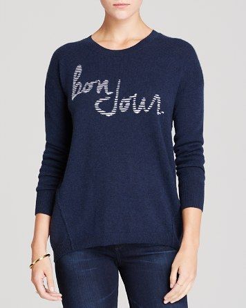 Moon &amp; Meadow Bonjour Intarsia Cashmere Sweater | Bloomingdale's (US)