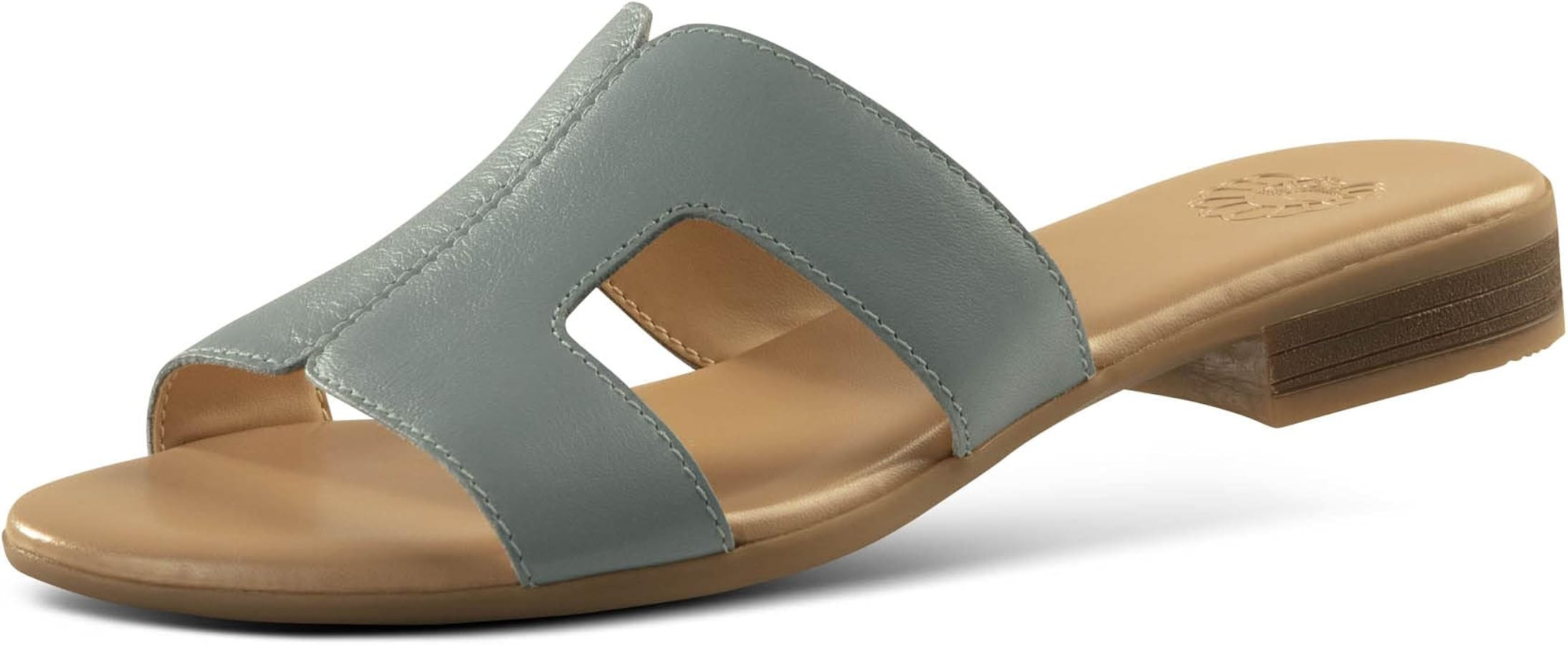 JATAREA Women Slip-On Flat Sandals | Softy Leather, Open-Toe Summer Outdoor Sandals - Chonchola | Amazon (US)