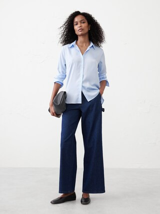 Silky Classic Shirt | Banana Republic Factory