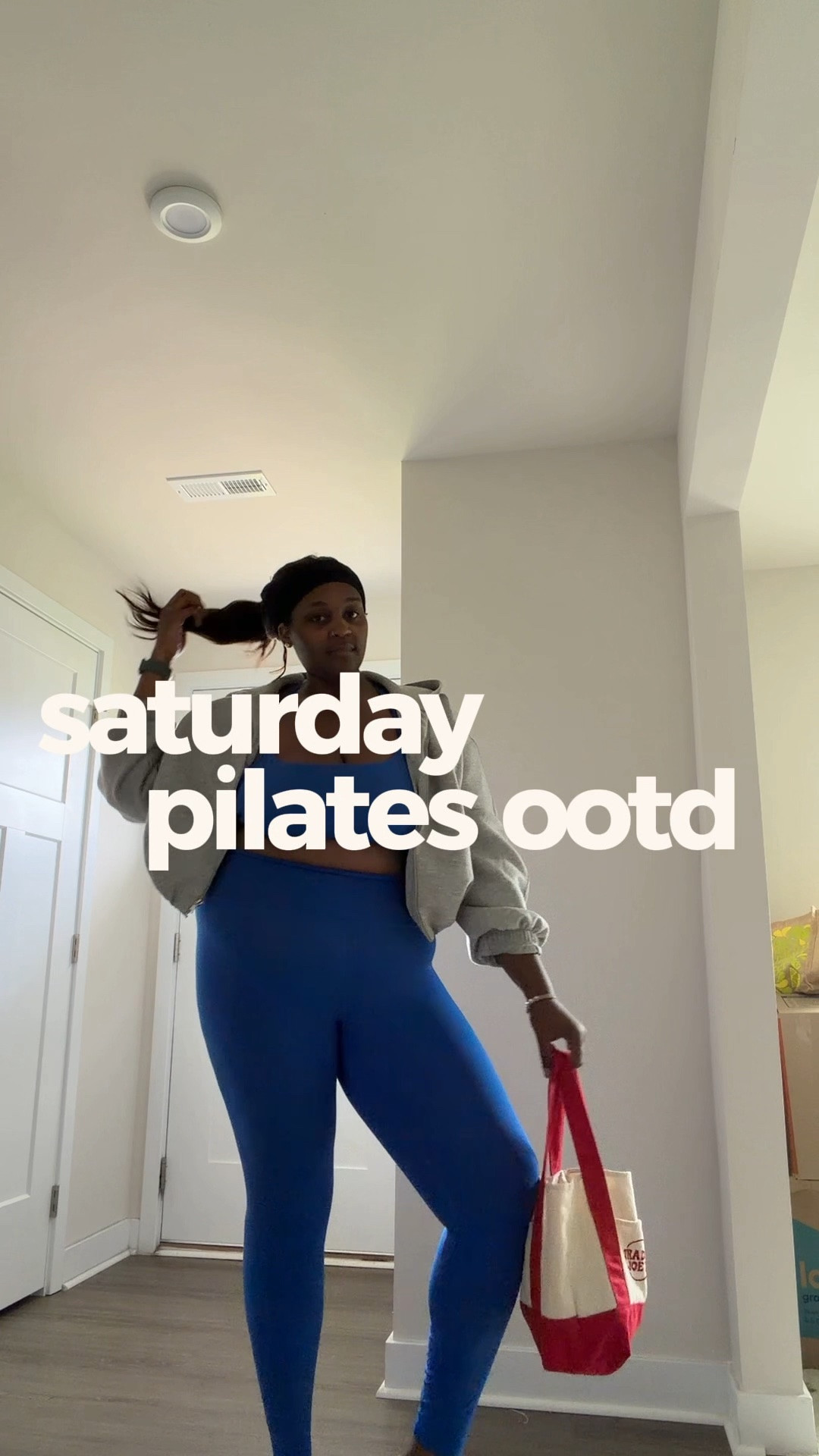Saturday hot Pilates ootd cute in blue 💙

#LTKootd #LTKActive #LTKmorningroutine