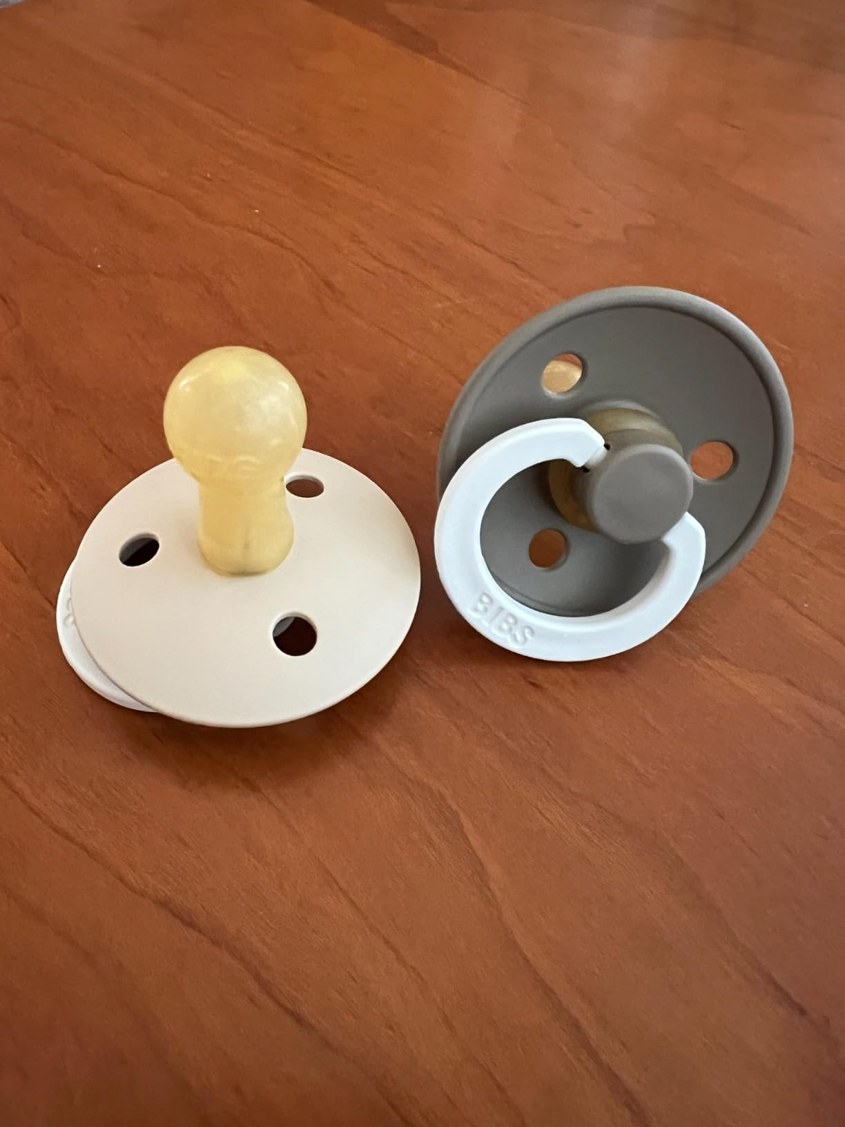 BIBS Pacifiers | Natural Rubber Baby Pacifier | Set of 2 BPA-Free Soothers | Made in Denmark | Du... | Amazon (US)