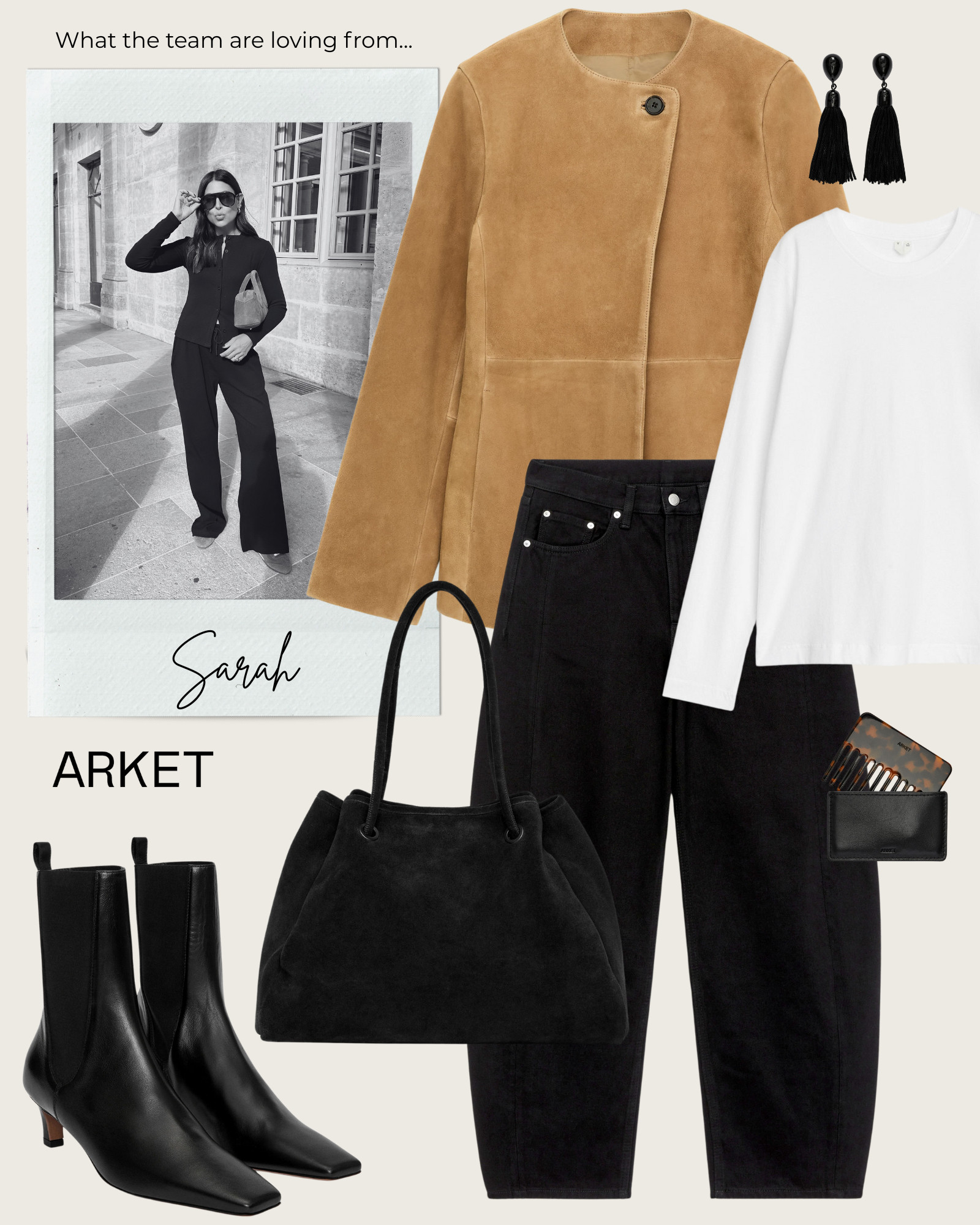 What the team are loving from Arket 👀 Autumn outfit | winter outfits | trench coat | suede bag | loafers | knitwear | boots 

 #LTKuk #LTKautumn #LTKstyletip