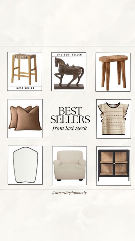 Best Sellers from last week! 

best sellers, trending home finds, trending fashion finds, amazon home, amazon finds, target finds, walmart home decor, walmart home finds, mirror, h&m home 

#LTKhome