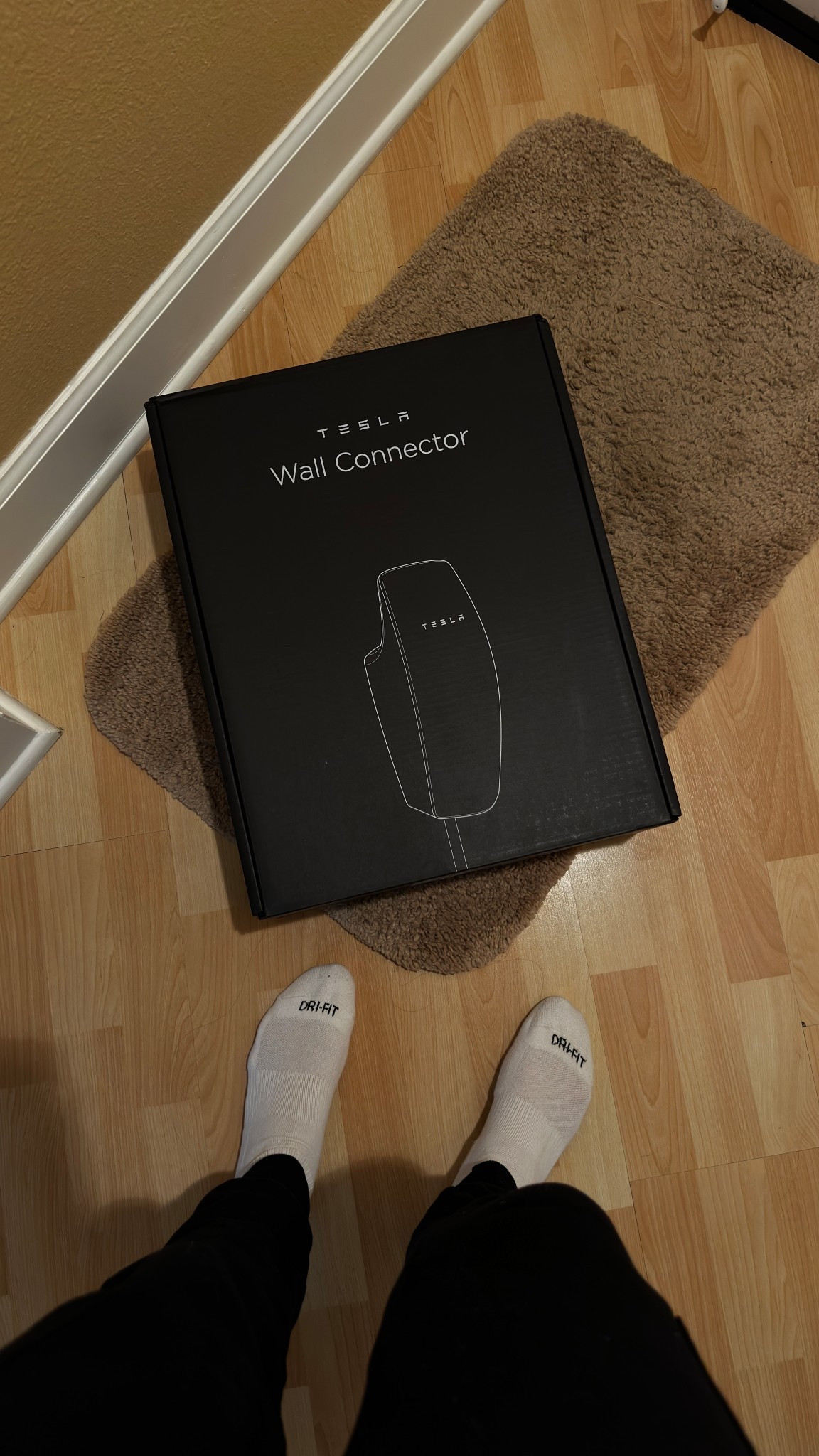 Tesla Wallcharger #car #tesla #homecharger 

#LTKFamily #LTKHome #LTKTravel