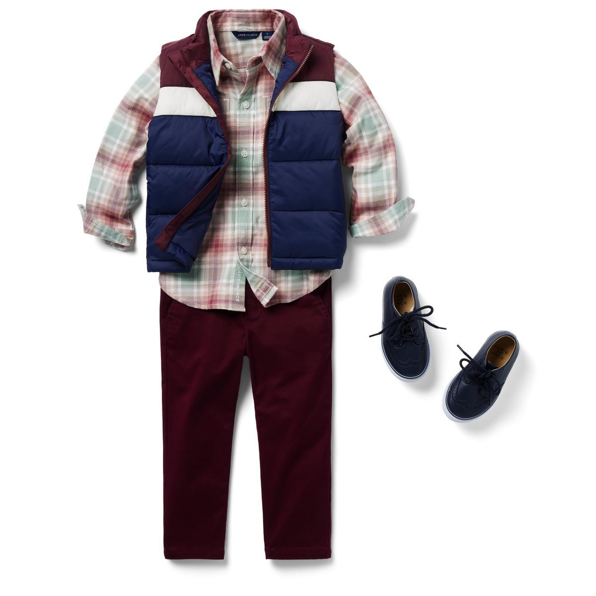 the lakeside puffer vest | Janie and Jack