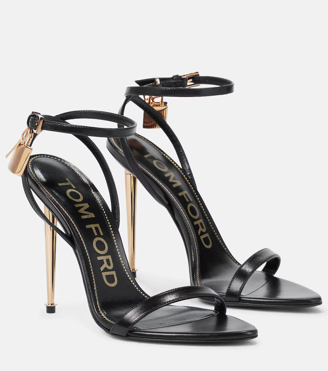 Padlock leather sandals | Mytheresa (US/CA)