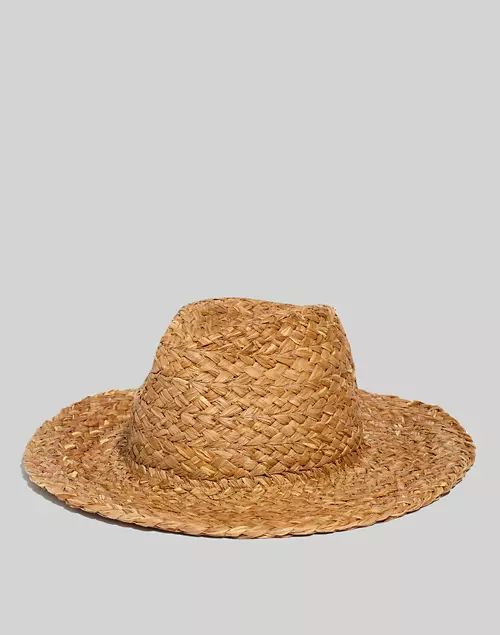 Chunky Straw Panama Hat | Madewell
