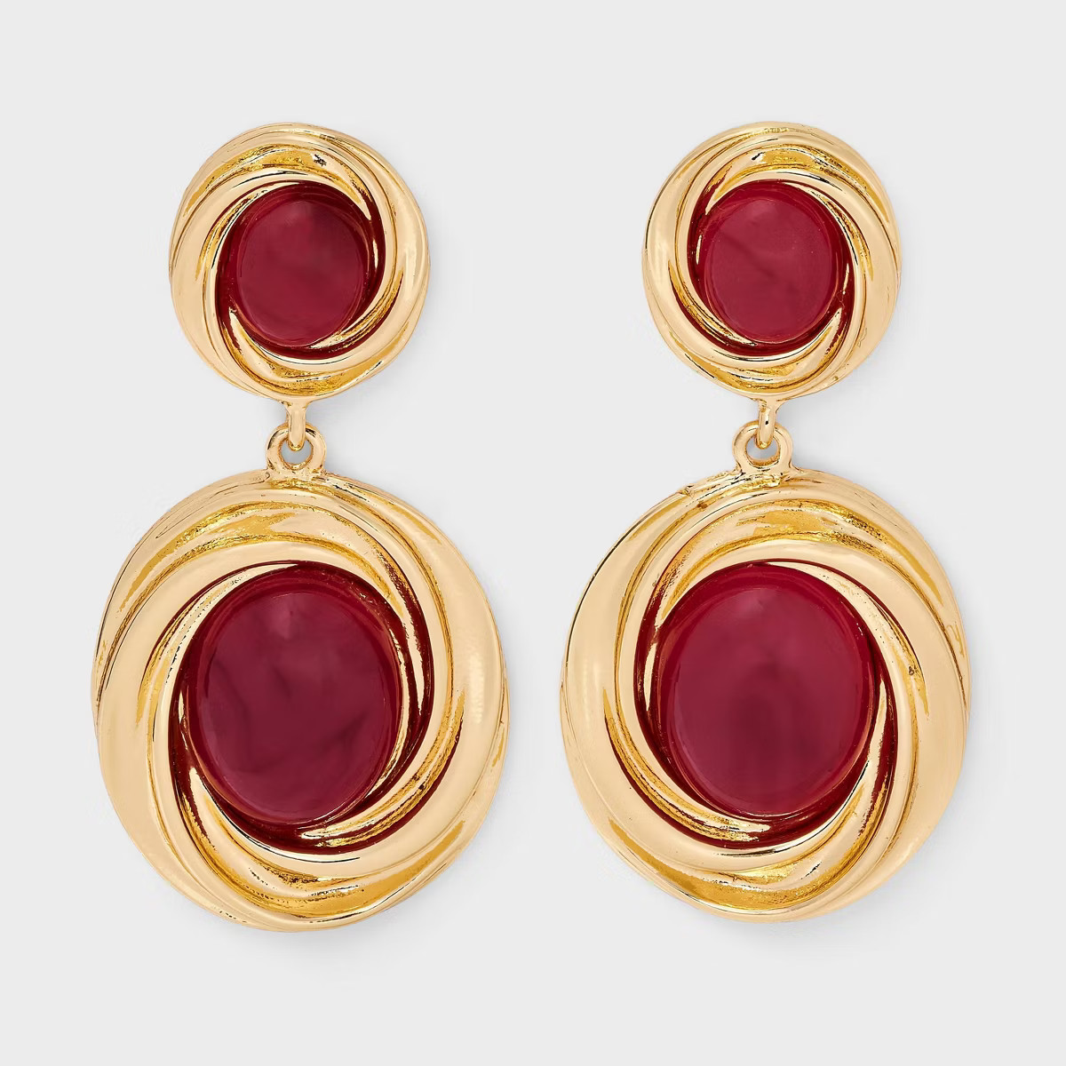 Stone Drop Earrings - A New Day™ | Target