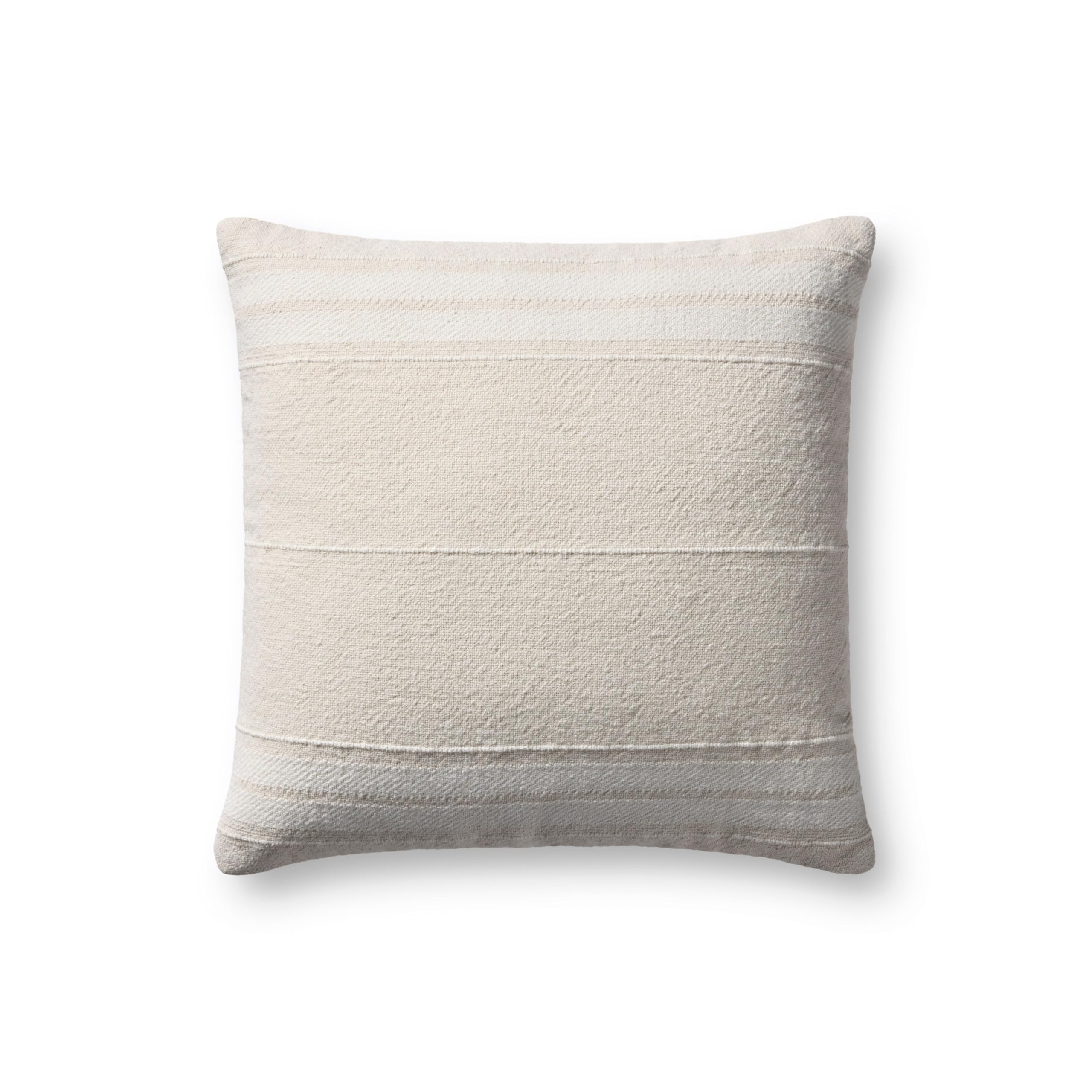 Loloi Magnolia Home by Joanna Gaines Selena Collection PMH0076 Ivory/Natural 18'' x 18'' Cover w/... | Amazon (US)