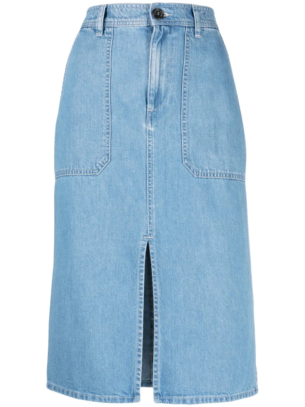 Saia jeans midi | Farfetch Global