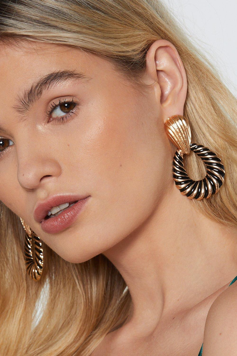 Antique at the Knees Door-Knocker Earrings | NastyGal (US & CA)