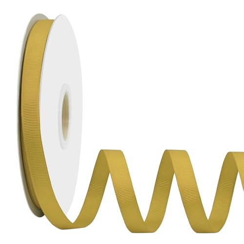 Ribreeze 1/2 inch Gold Grosgrain Ribbon 50 Yards for Gift Wrapping Weddings DIY Floral Decor Sewing & More | Amazon (US)