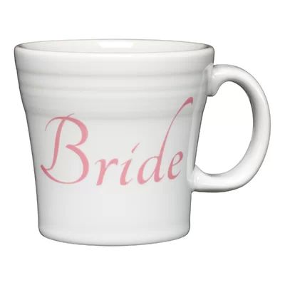 Tapered Bride Coffee Mug Fiesta | Wayfair North America