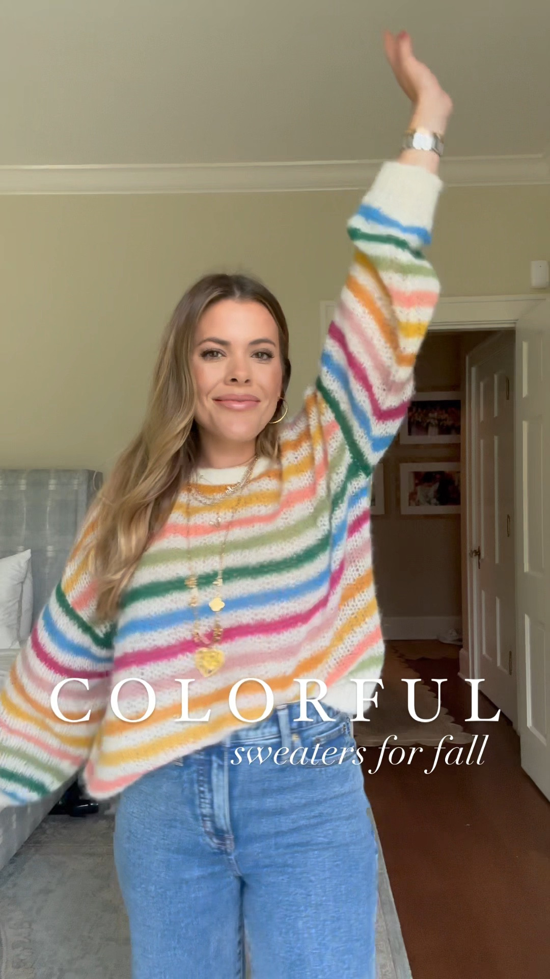 COLORFUL SWEATERS FOR FALL 🌈 I’m wearing a small in the first 2 & an xsmall in the last 2

#LTKstyletip #LTKSeasonal