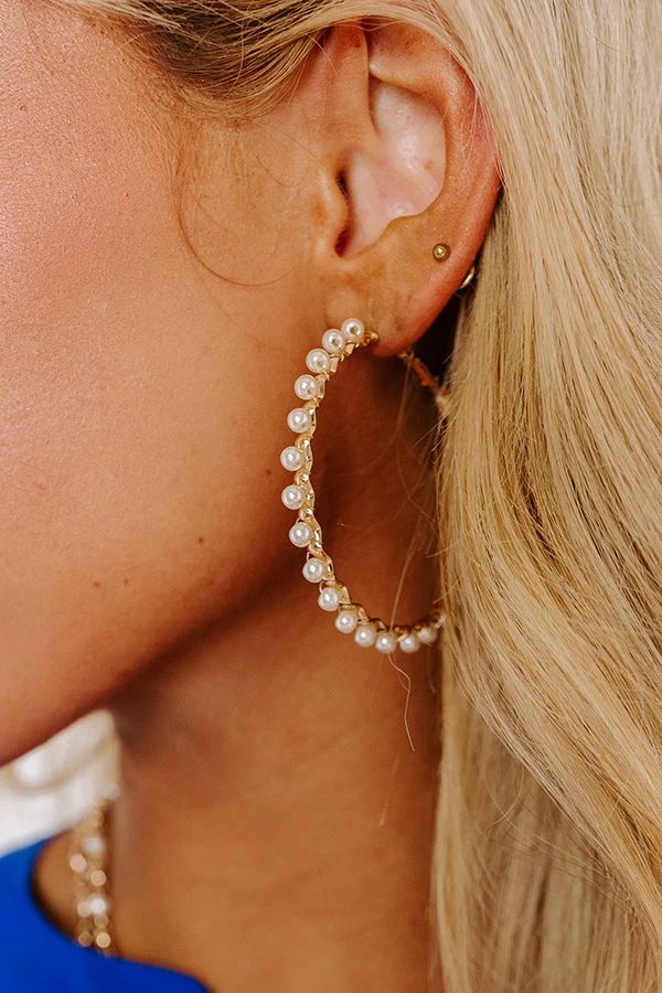 New York Grove Hoop Earrings | Impressions Online Boutique