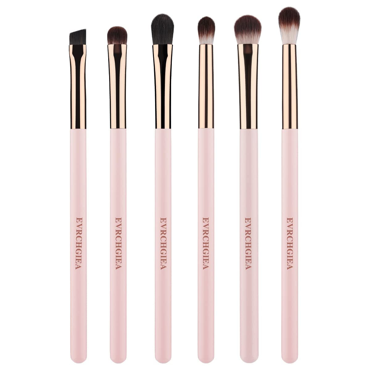 Eye Makeup Brush Set, 6 Pcs Professional Blending Eyeshadow Makeup Brushes for Concealer Eyebrows... | Amazon (US)