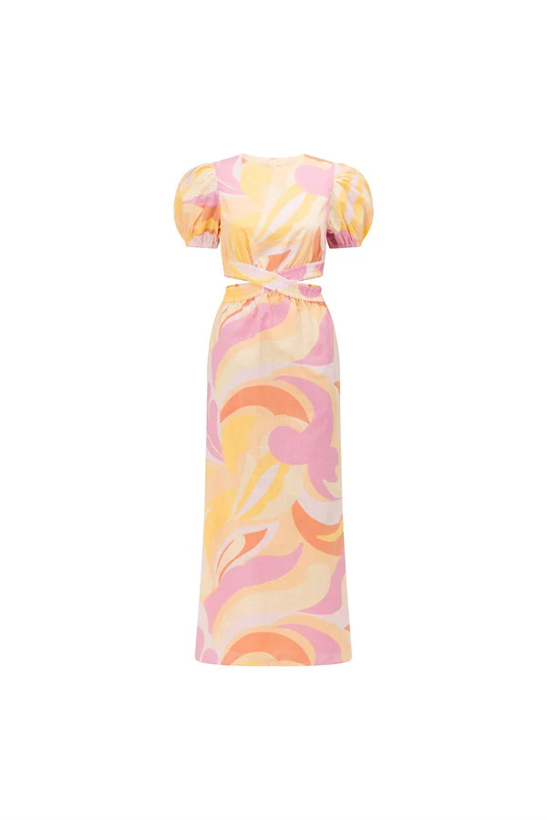 Khaan Midi Dress | SABO SKIRT (Global)