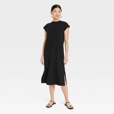 Women's Short Sleeve Midi Shirtdress - A New Day™ | Target