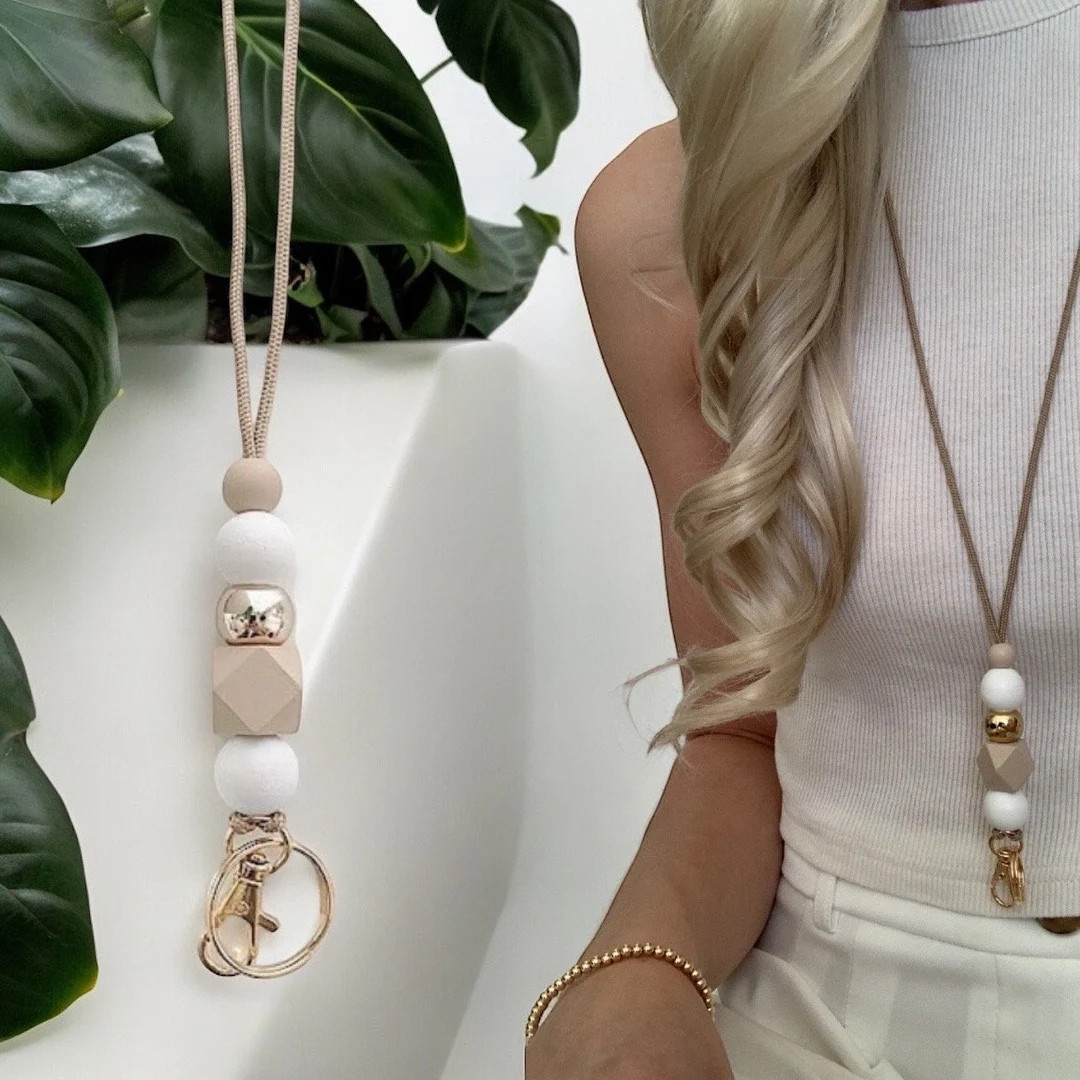 Lanyard, Beaded Lanyard, Breakaway Lanyard, Teacher Gift, Teacher Lanyard, Badge Holder, Safety L... | Etsy (US)