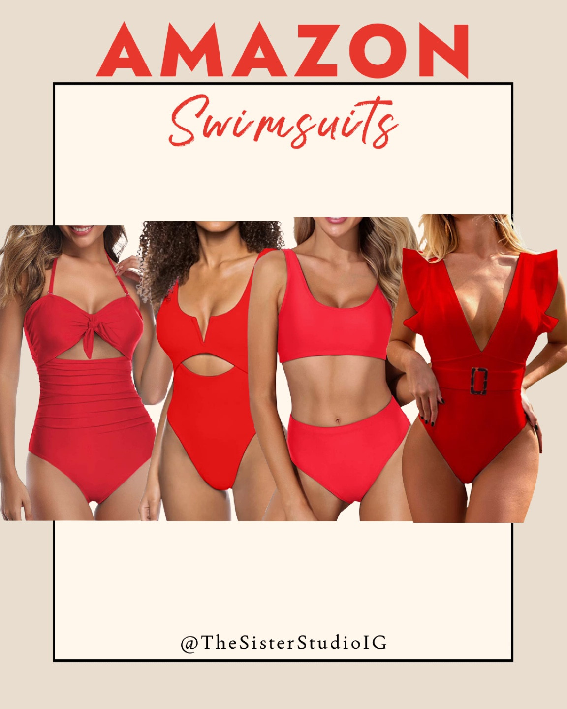 Red swimsuits from Amazon!❤️😍💃🏻

#LTKswim #LTKunder50 #LTKtravel