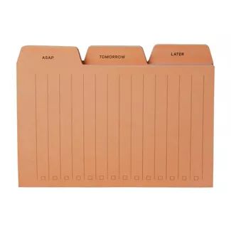 Post-it 3pk 3"x4" Tab Note Pack Peach | Target