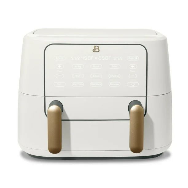 Beautiful 9QT TriZone Air Fryer, White Icing by Drew Barrymore - Walmart.com | Walmart (US)