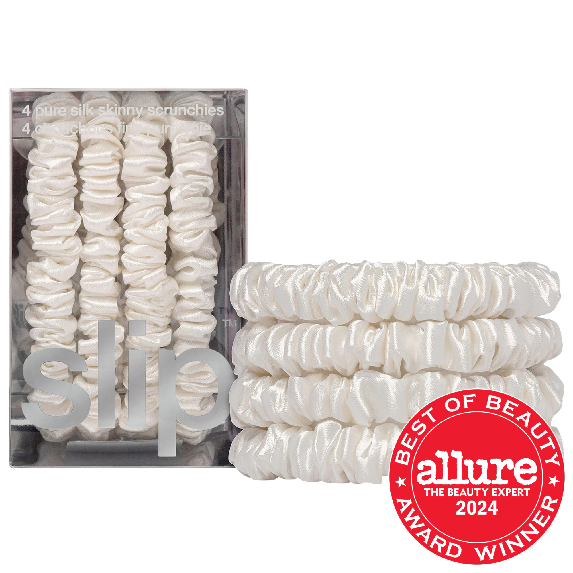 Slipsilk Skinny Scrunchies - 4 pack | Sephora (US)