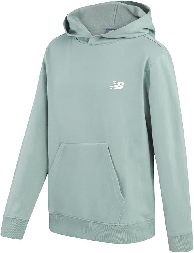 New Balance Boys' Athletic Hoodies - Performance Fleece Pullover Hoodie Sweatshirt with Stylish B... | Amazon (US)