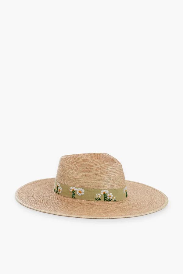 Exclusive Tan Daisies In The Shade Sun Hat | Tuckernuck (US)
