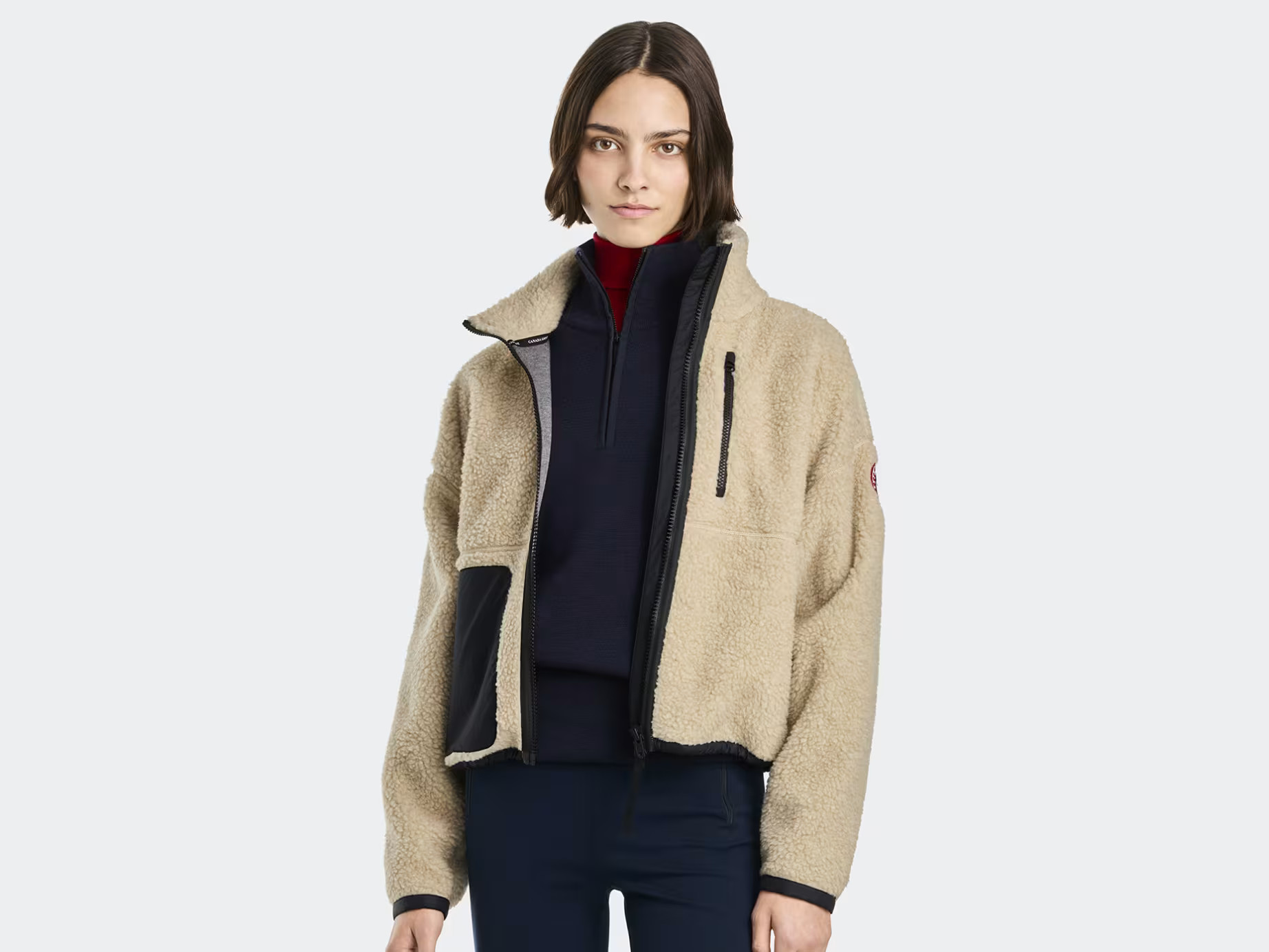 Simcoe Zip Up Fleece Sweater | Canada Goose