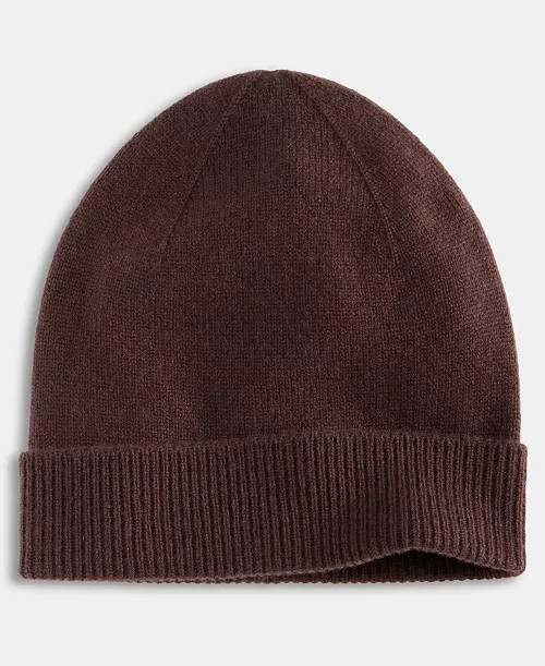 Charter Club 100% Cashmere Cuffed Beanie, Created for Macys - Macy's | Macy's