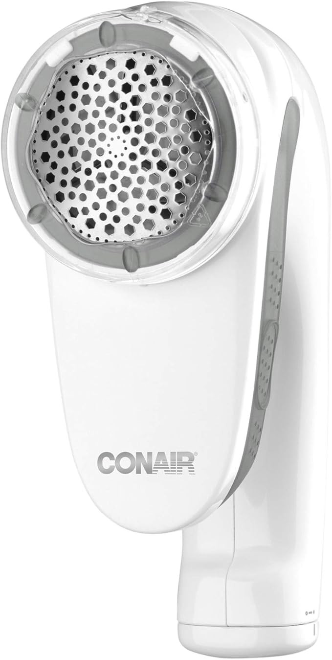 Conair Fabric Shaver - Fuzz Remover, Lint Remover, Rechargeable Fabric Shaver, White | Amazon (US)