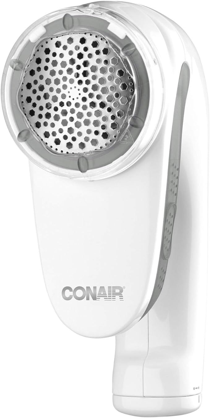 Conair Rechargeable Fabric Defuzzer/Shaver, White | Amazon (US)