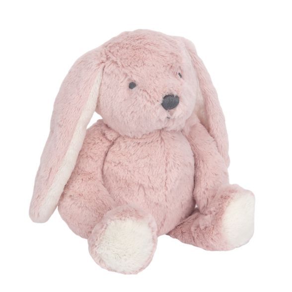 Lambs & Ivy Botanical Baby Plush Pink Bunny Stuffed Animal Toy - Hip Hop | Target