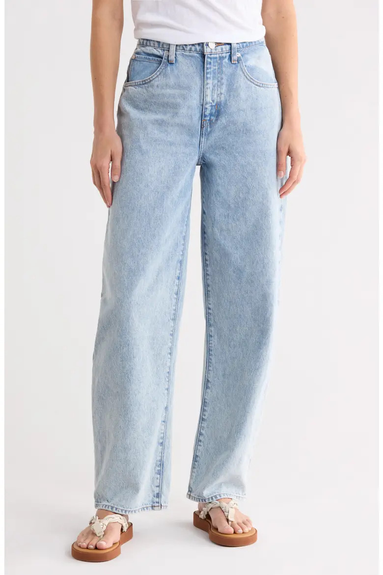 High Waist Barrel Jeans (Women) | Nordstromrack | Nordstrom Rack