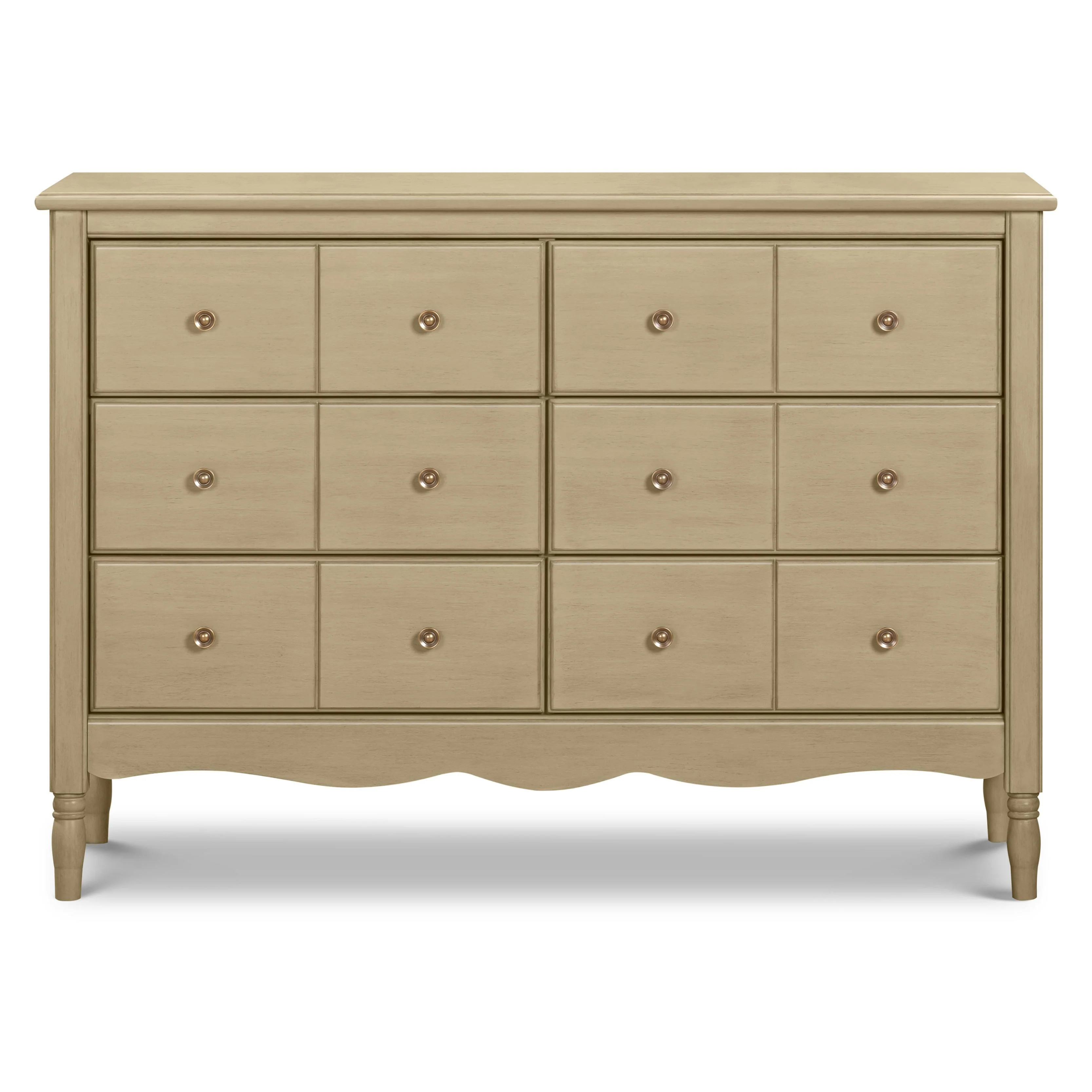Liberty 6-Drawer Assembled Dresser in Washed Pine | Maisonette