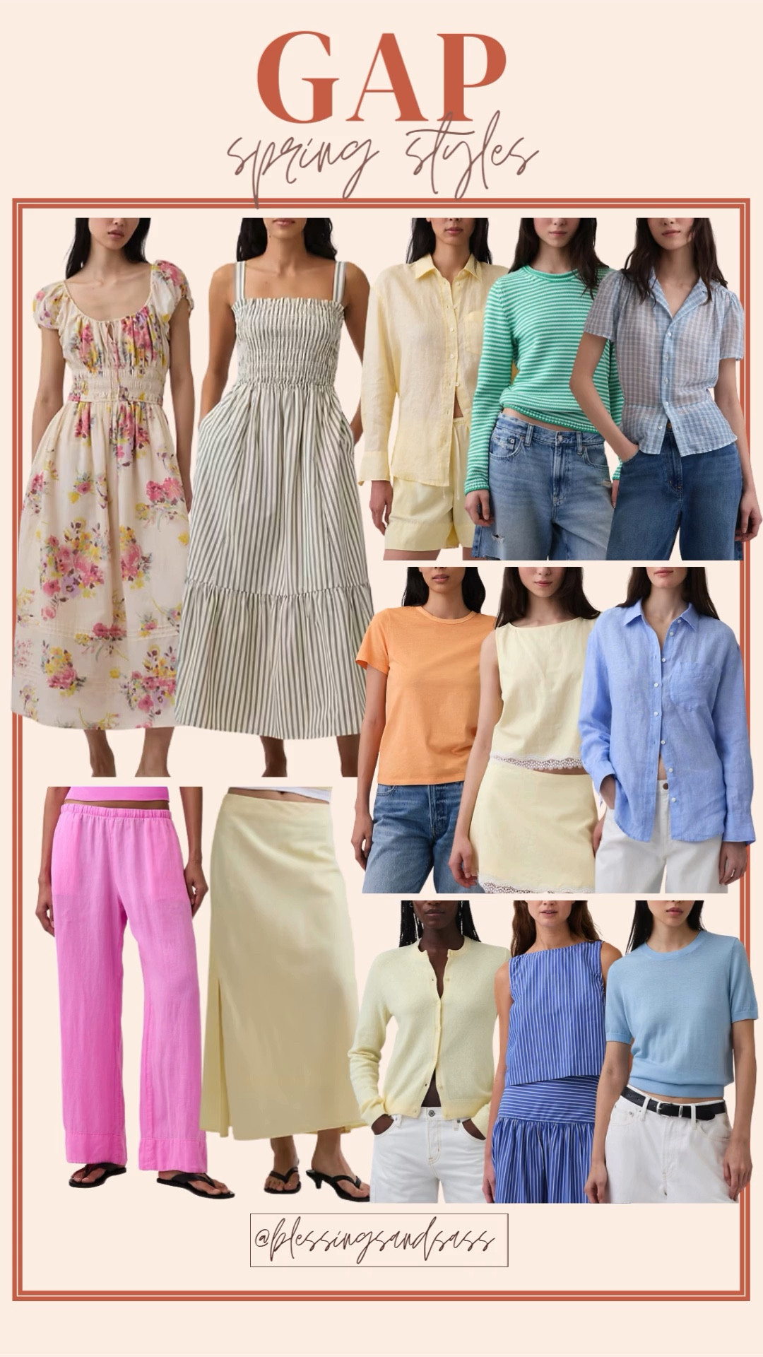 Gap spring styles!!
- 
- 
- 
Women’s fashion, outfit inspo, outfit ideas, what to wear for, fashion over 40, fashion over 50, chic style, winter to spring outfits, winter to spring style, winter to spring transition outfits, spring outfits, spring fashion, spring style, women’s winter outfit, women’s spring outfit, pastels



#LTKootd #LTKOver40 #LTKSeasonal