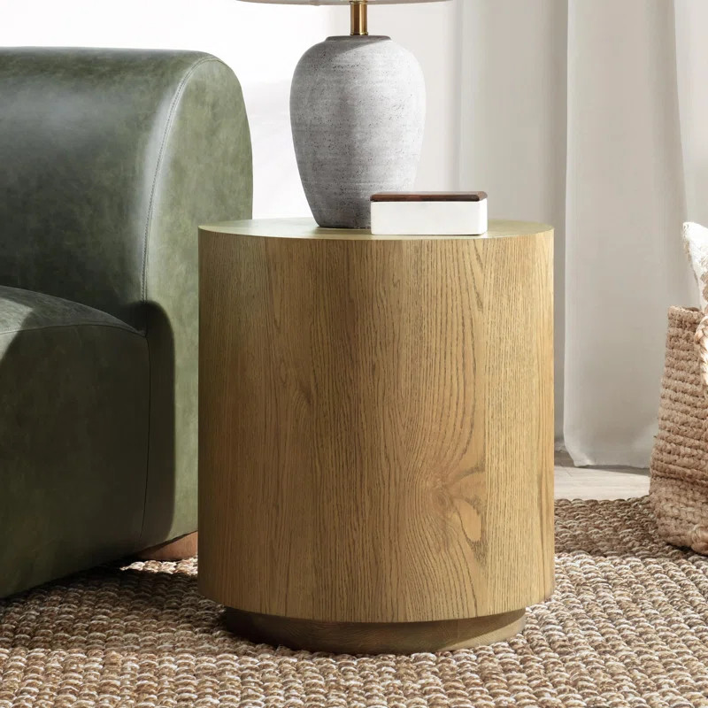 Taryn 20" Drum End Table | Wayfair North America