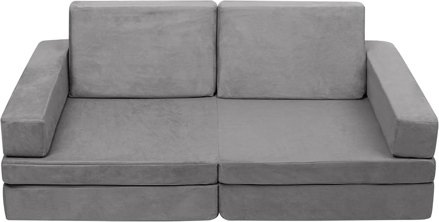Betterhood Modular Kids Play Couch, Kids Couch Building Fort for Playroom, Children Convertible F... | Amazon (US)