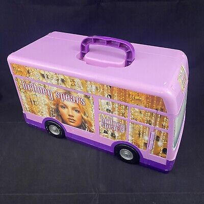 Britney Spears Concert Tour Bus Doll Toy Play Along 2001 Music Works Incomplete  | eBay | eBay UK