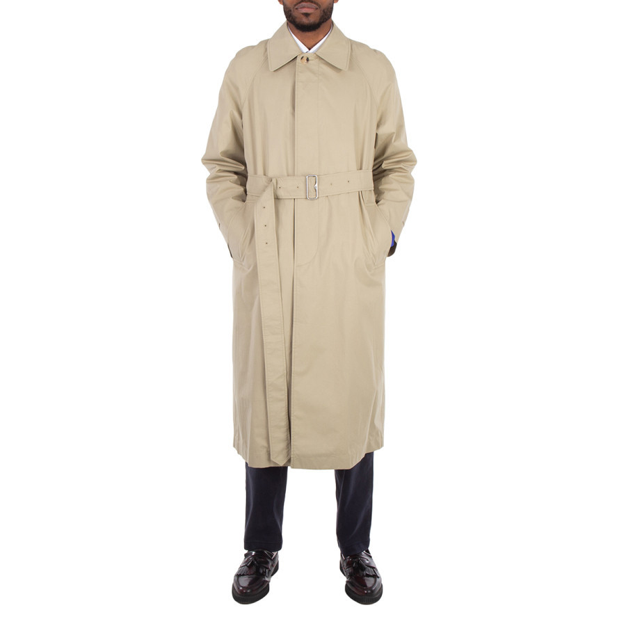 Burberry Bradford Car Coat Gabardine Long Coat, Brand Size 48 ( US Size 38 ) | Jomashop.com & JomaDeals.com
