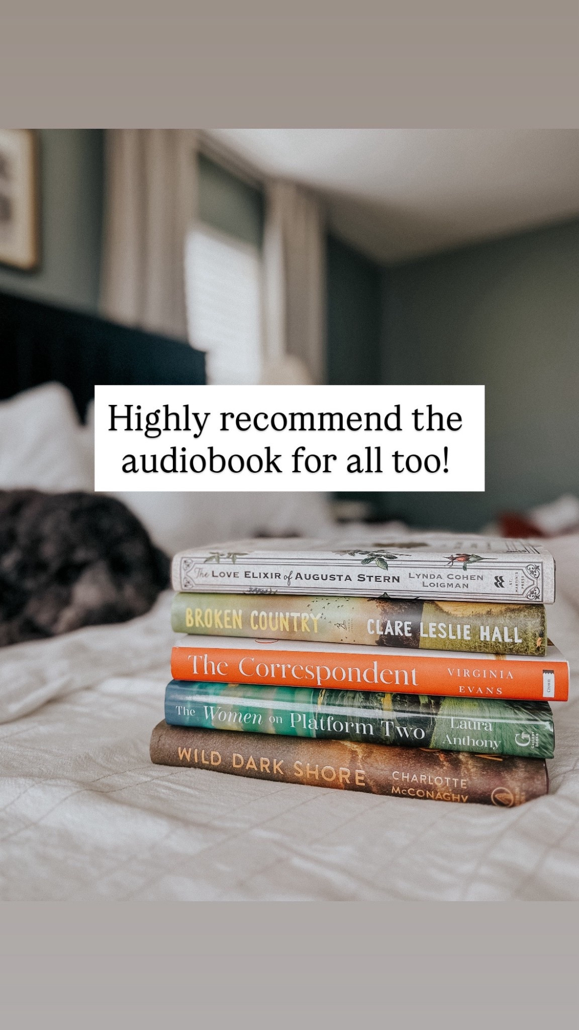 Incredible audiobook narrations for each of these books! Check out Libro Fm for your audiobook needs. Use code MBC for a free credit when signing up. 